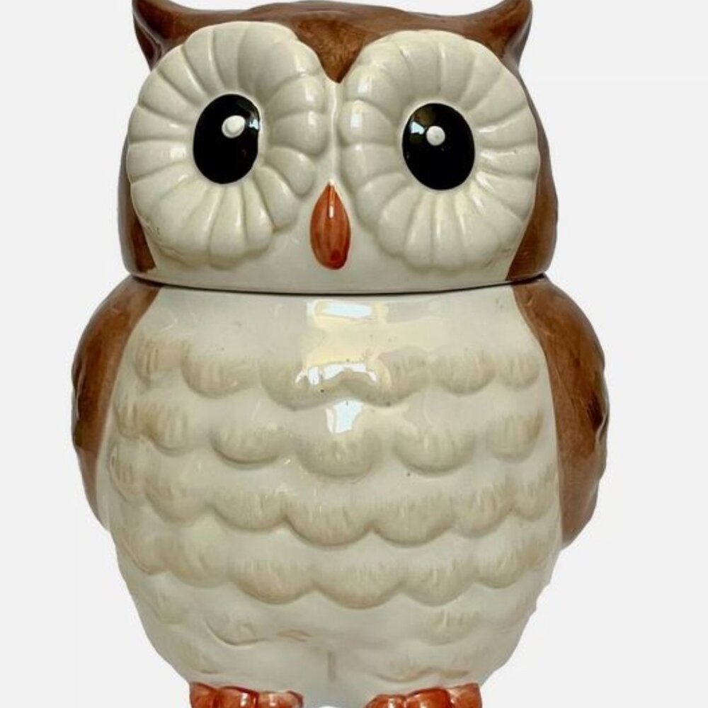 Better Homes and Gardens Heritage Collection Owl Cookie Jar